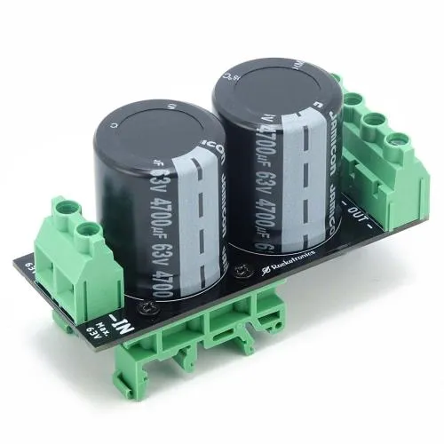 Buffer capacitor 9400uF / 80V for DIN rail