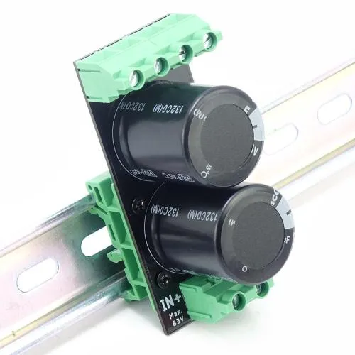 Buffer capacitor 9400uF / 63 V for DIN rail