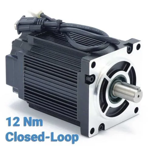 Driveset 12Nm closed-loop stepper motor, driver and cable