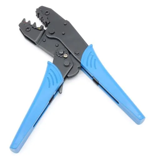 Crimping pliers for insulated cable lugs from 0.5 - 6.0 mm²