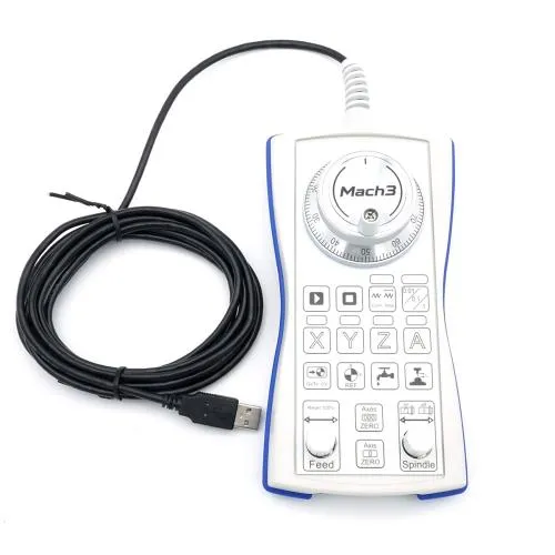 USB-Handrad V10 für Mach3, 100er Encoder, Jog-Drehgeber mit Achsauswahl X/Y/Z/A