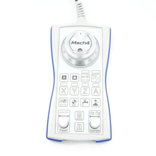 USB-Handrad V12 für Mach4, 100er Encoder, Jog-Drehgeber mit Achsauswahl X/Y/Z/A
