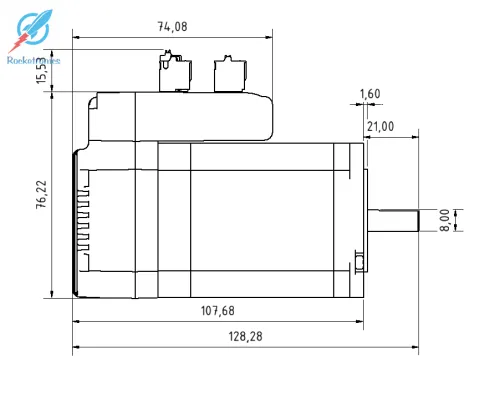JMC Closed Loop Stepper Motor 2 Nm with Integrated Driver