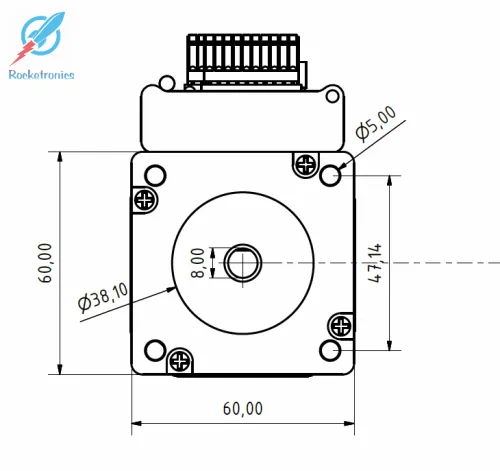 JMC Closed Loop Stepper Motor 3 Nm with Integrated Driver