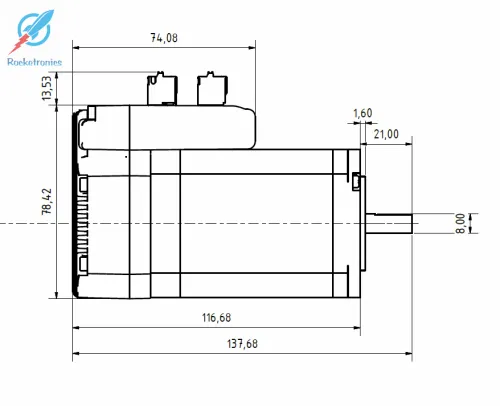 JMC Closed Loop Stepper Motor 3 Nm with Integrated Driver