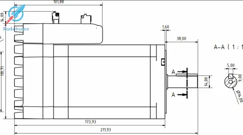 JMC Closed Loop Stepper Motor 9.5 Nm with Integrated Driver