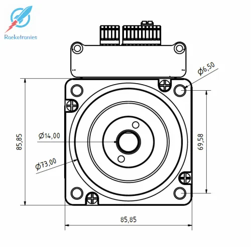 JMC Closed Loop Stepper Motor 4.5 Nm with Integrated Driver