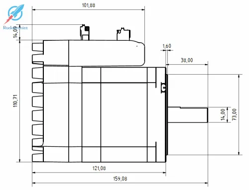 JMC Closed Loop Stepper Motor 4.5 Nm with Integrated Driver