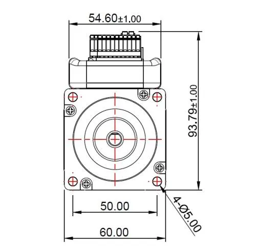JMC Closed Loop Stepper Motor 3 Nm with Integrated Driver and 31 mm shaft length