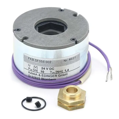 Spring brake 24V for shafts 6.35, 8 or 10 mm