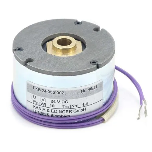 Spring brake 24V for shafts 6.35, 8 or 10 mm