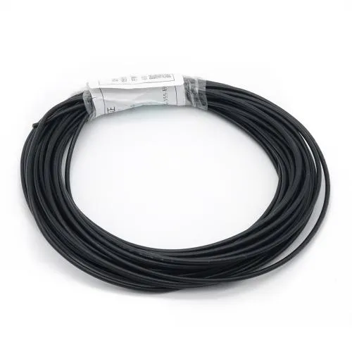 Flexible stranded wire H05V-K 0.75 mm²  Black