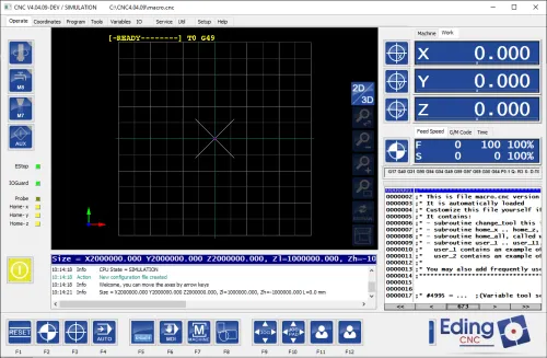 EdingCNC PRO CNC720 4 Achsen CNC Steuerung mit Ethernetanschluss