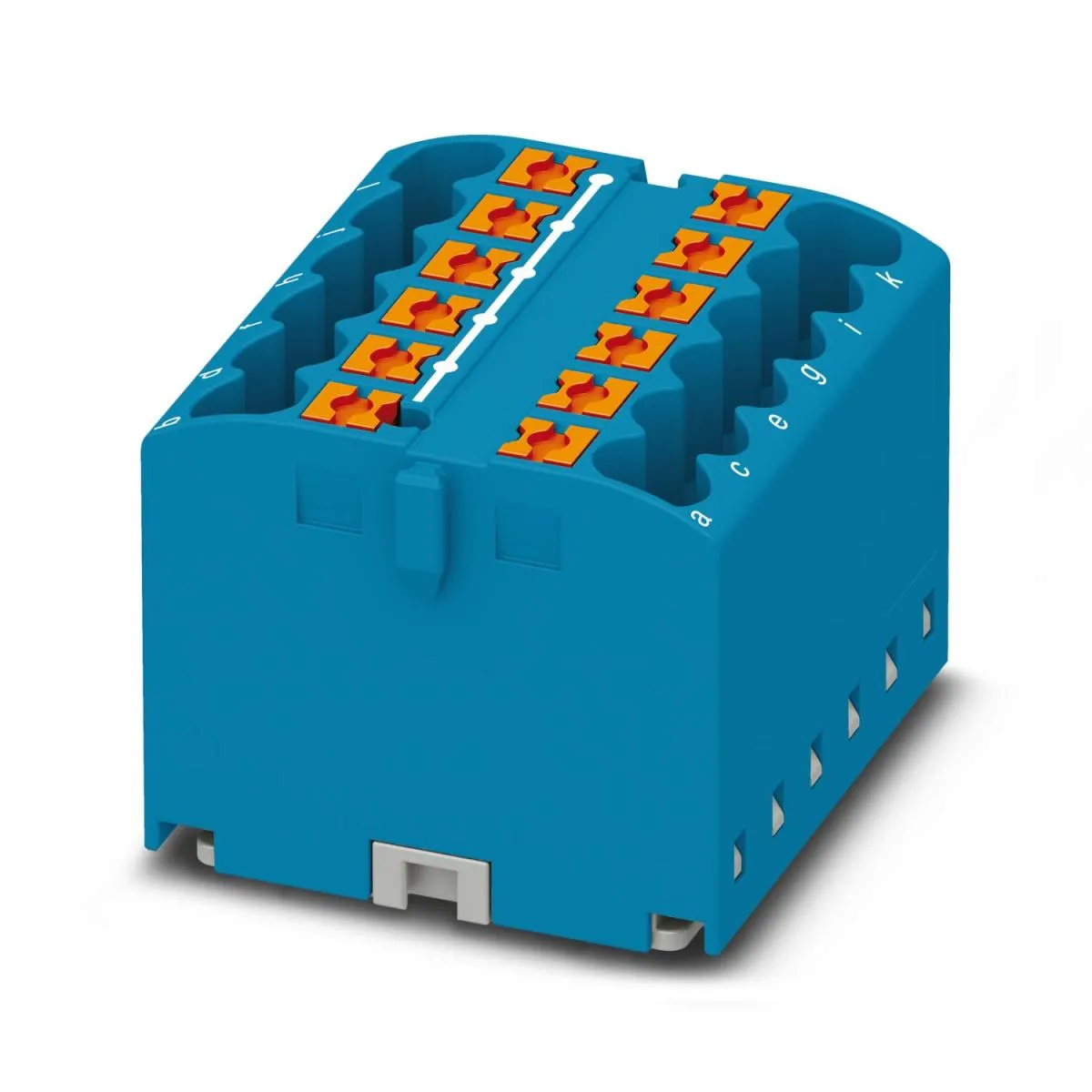 Distribution block Phoenix PTFIX 12X2.5 BU BLUE