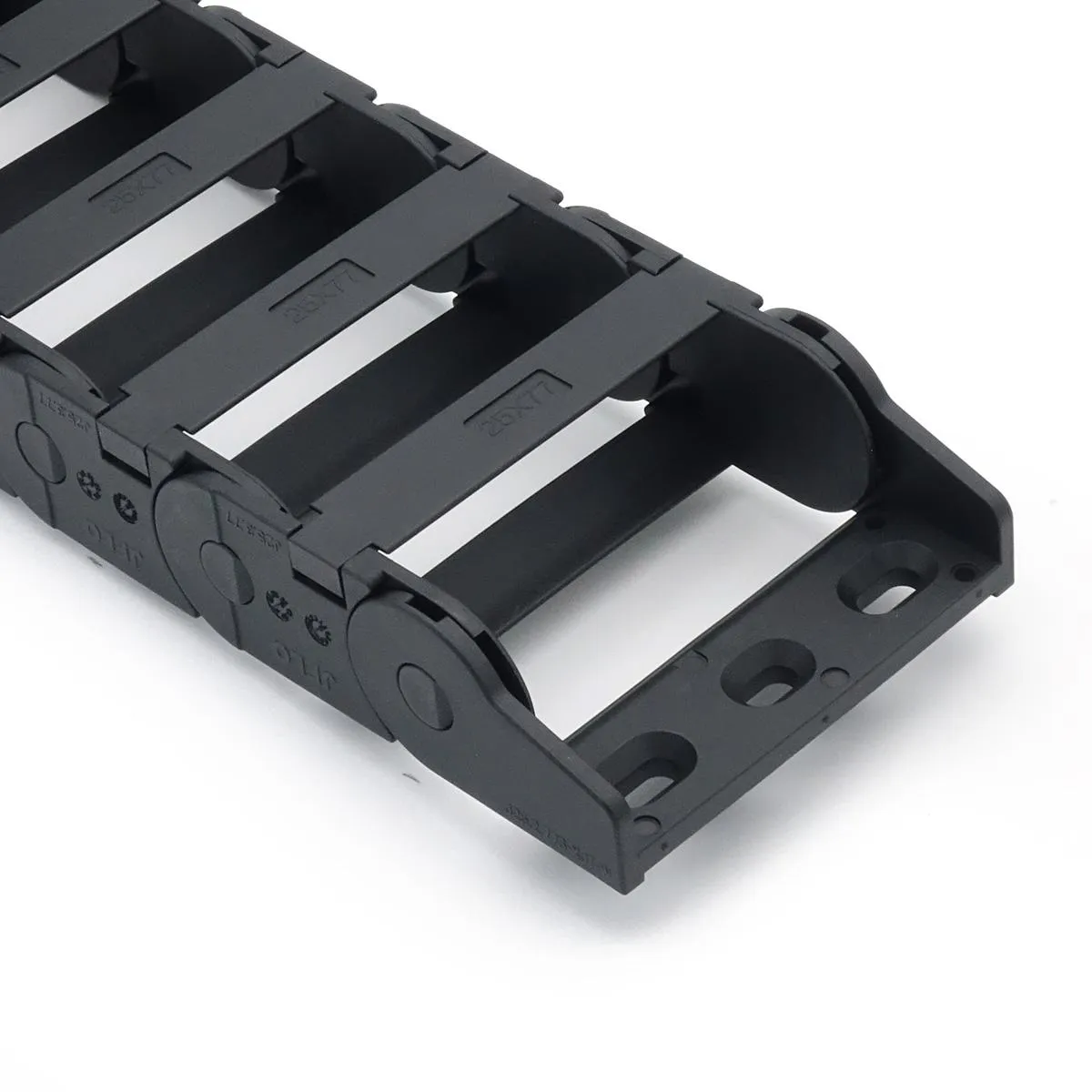 Connection kit for energy chain 25 x 77 mm