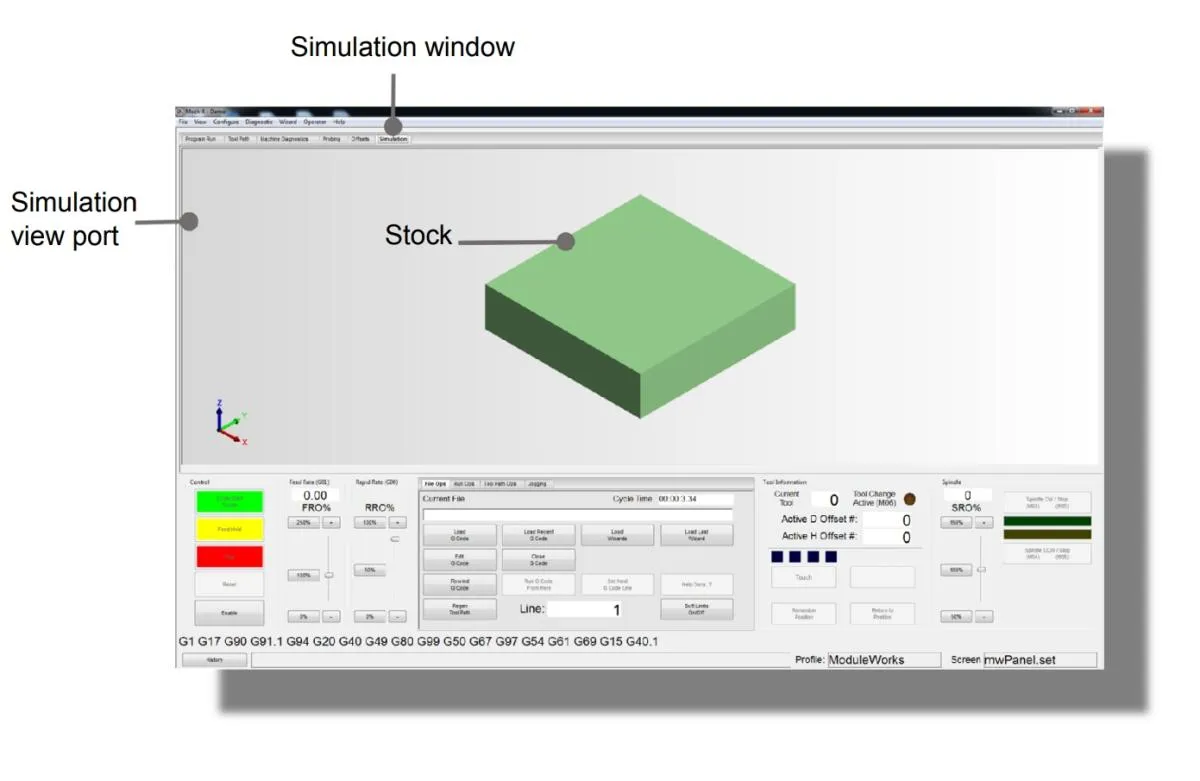 Mach 4 3D Cutting Simulator License
