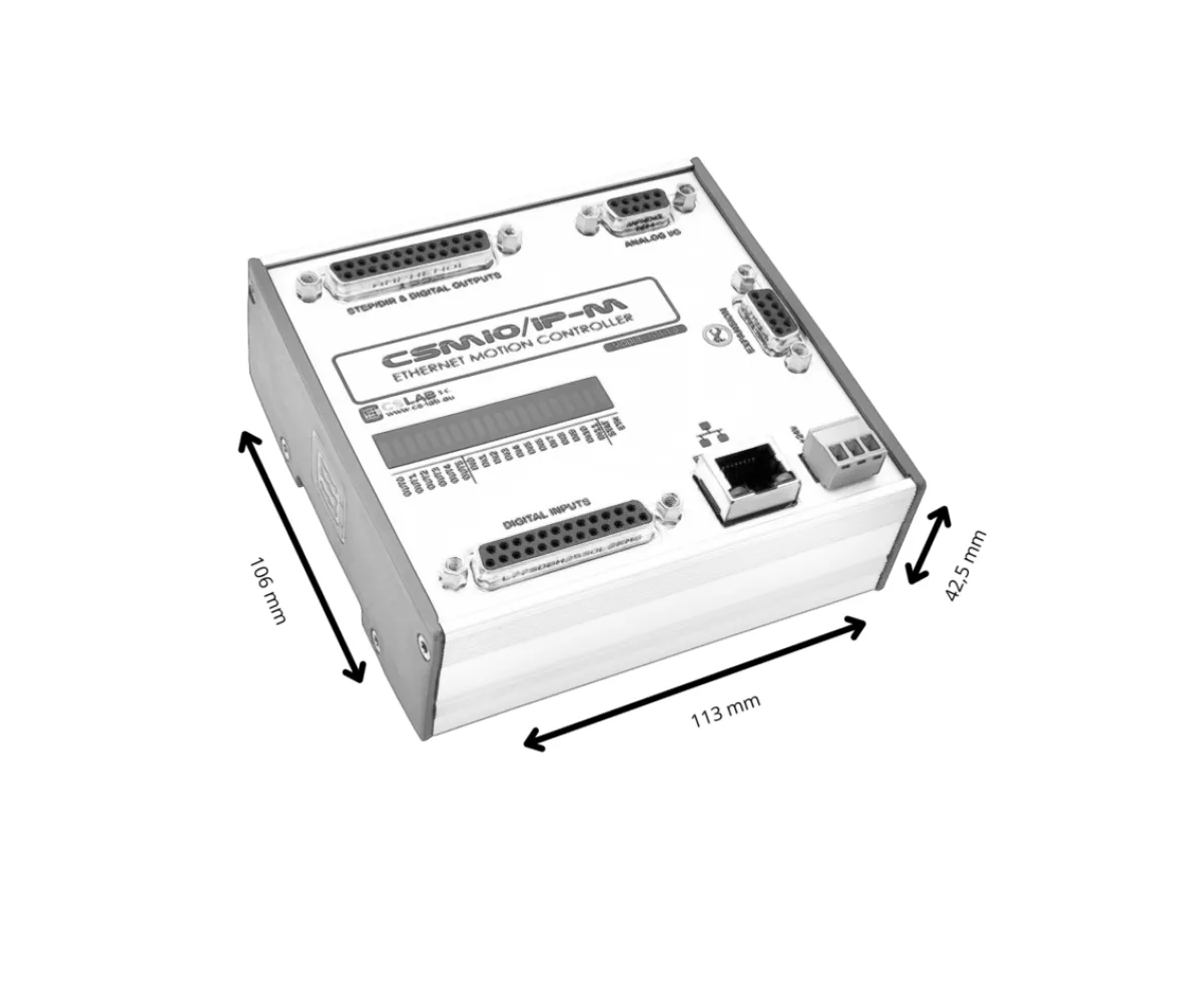 CSMIO IP-M 4-axis Motion Controller (STEP/DIR), Ethernet