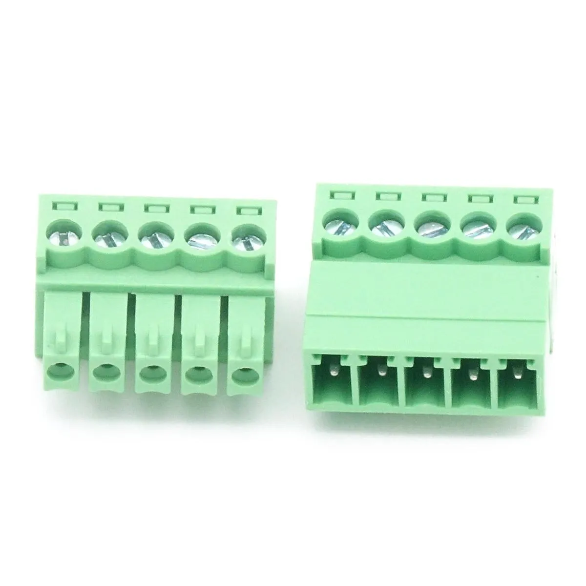 5-pole pluggable cable connectors