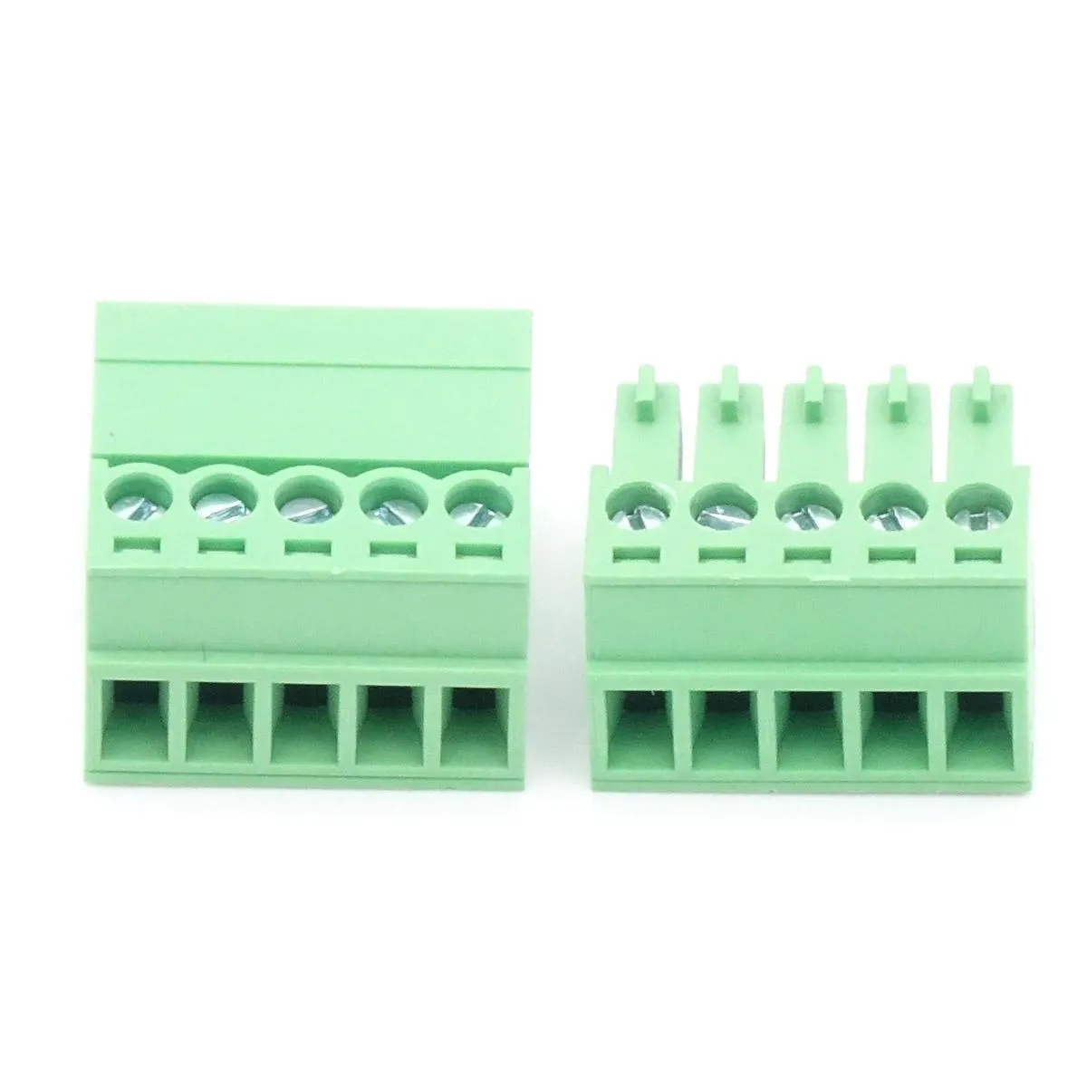 5-pole pluggable cable connectors