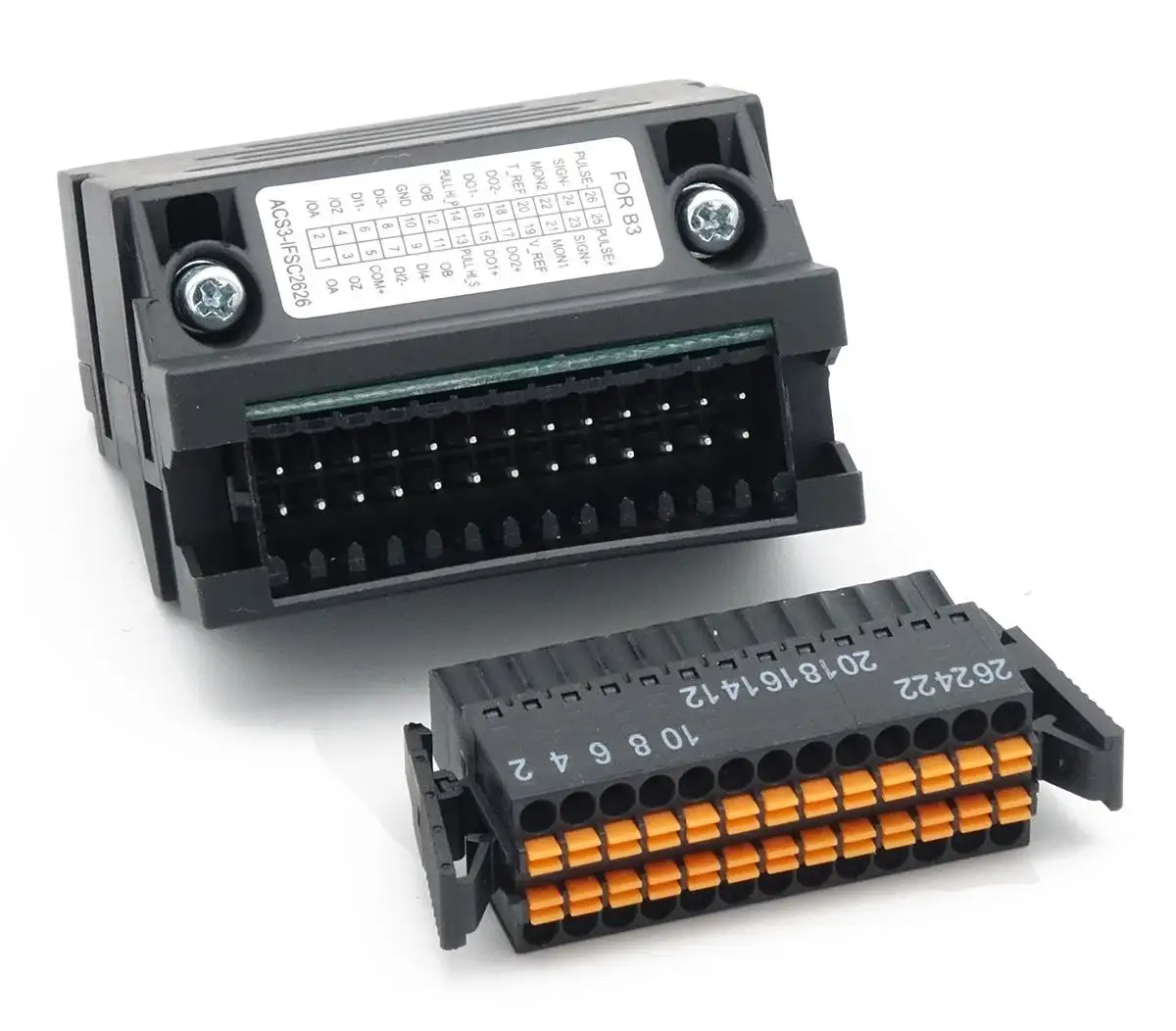 Connection adapter ACS3-IFSC2626 for Delta B3-M, F, and E servo driver