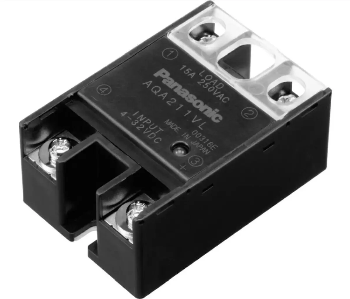 Solid State Relais Panasonic AQA411VL 24V / 25A 230V
