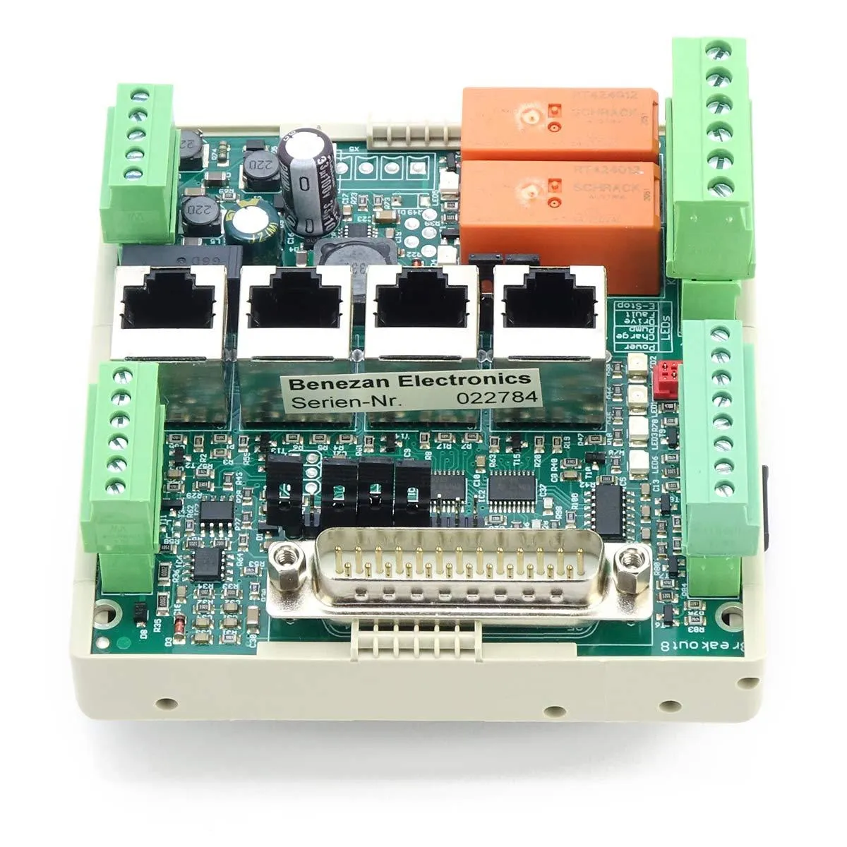 Benezan Mini Breakout-Board mit Parallelschnittstelle 4-Achs für Estlcam, Mach3 u. v. a.