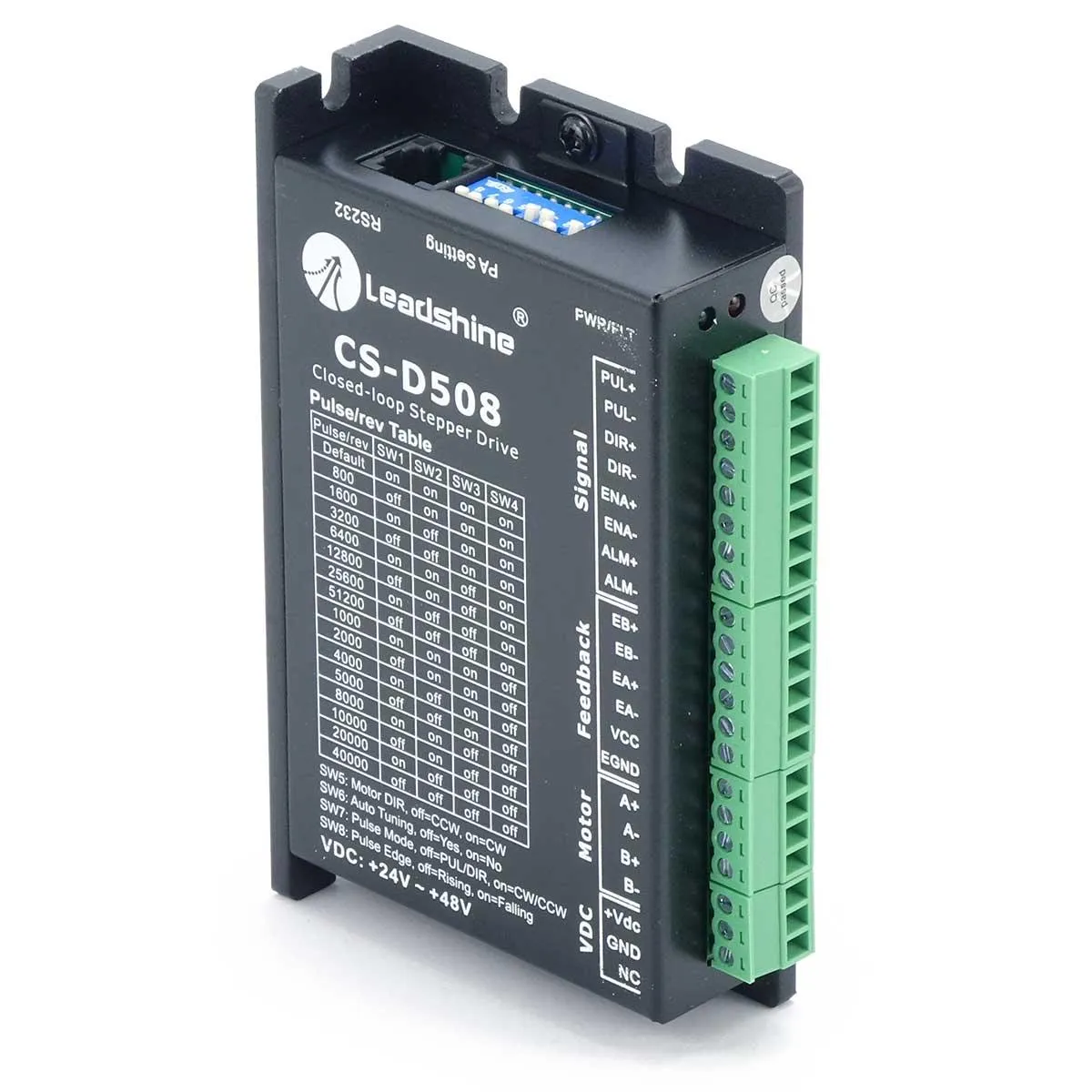 Driveset 1-axis with CS-D508 and 3 Nm closed loop motor CS-M22430