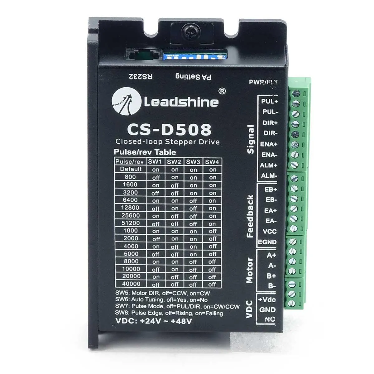 Closed Loop Schrittmotortreiber Leadshine CS-D508 24-48 V 8 A