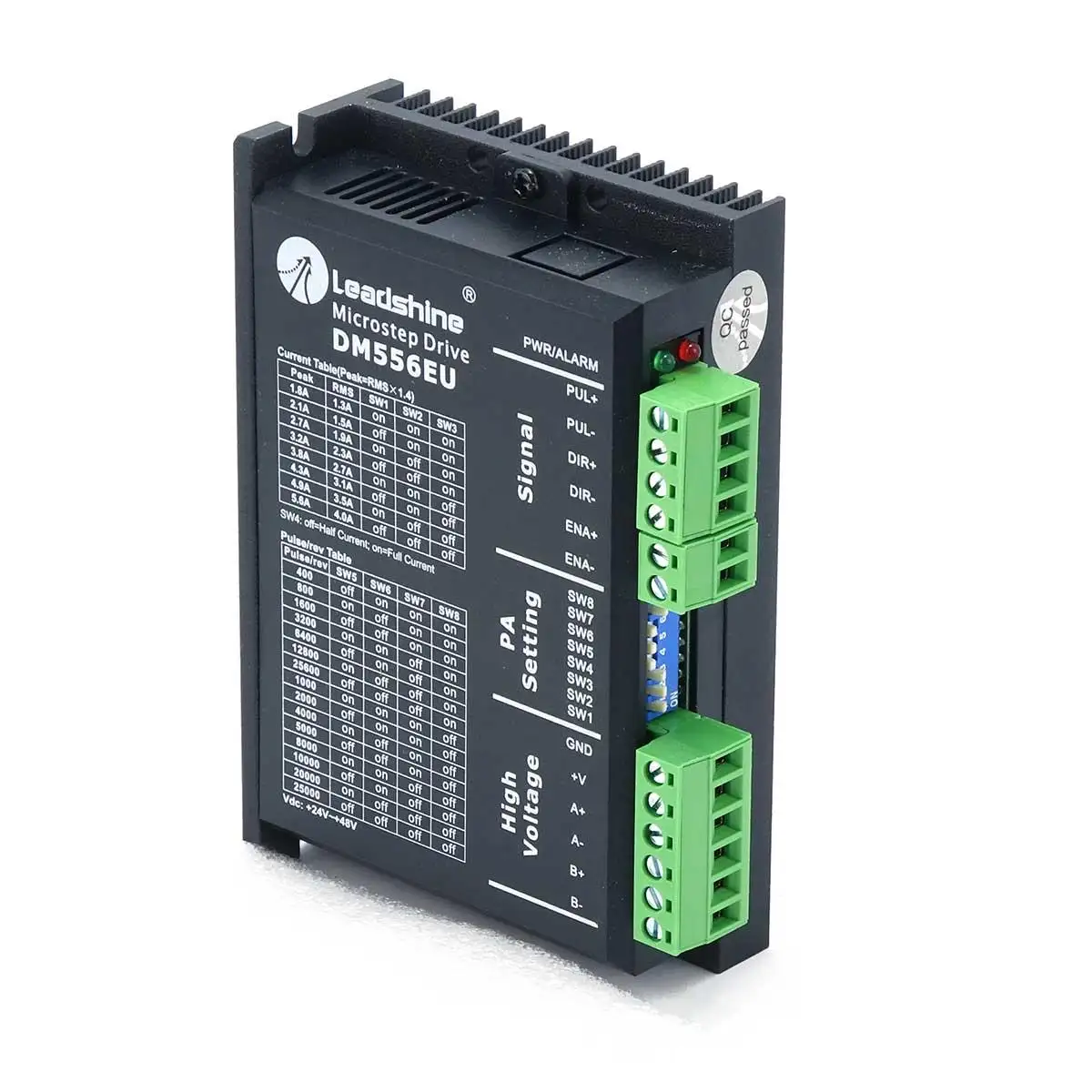 EstlCAM control with 3 stepper motors NEMA24 / 3,3Nm, 3 stepper motor drivers DM556EU and 48V power supply unit