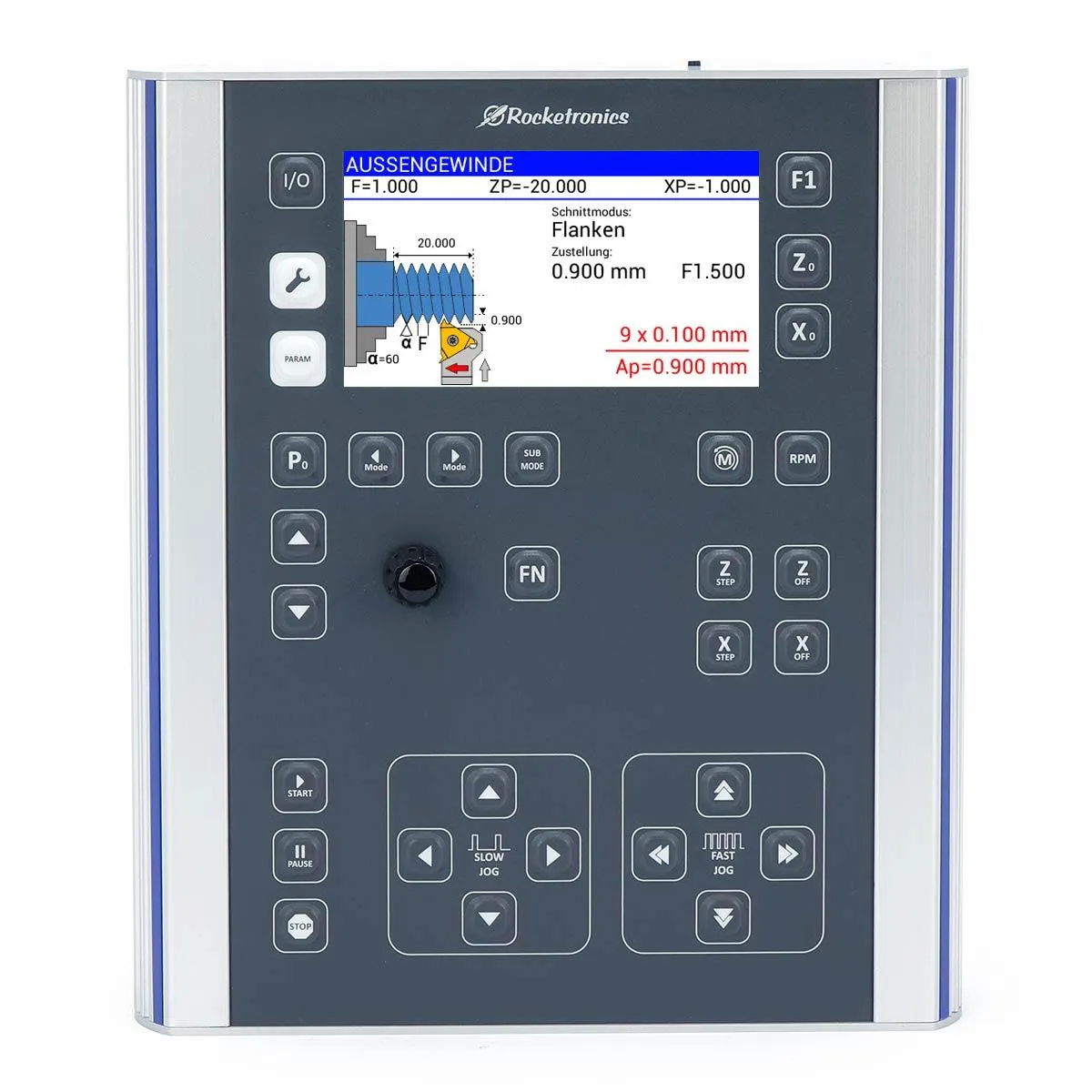 ELS 4 Pro - Elektronische Leitspindelsteuerung für Drehmaschinen