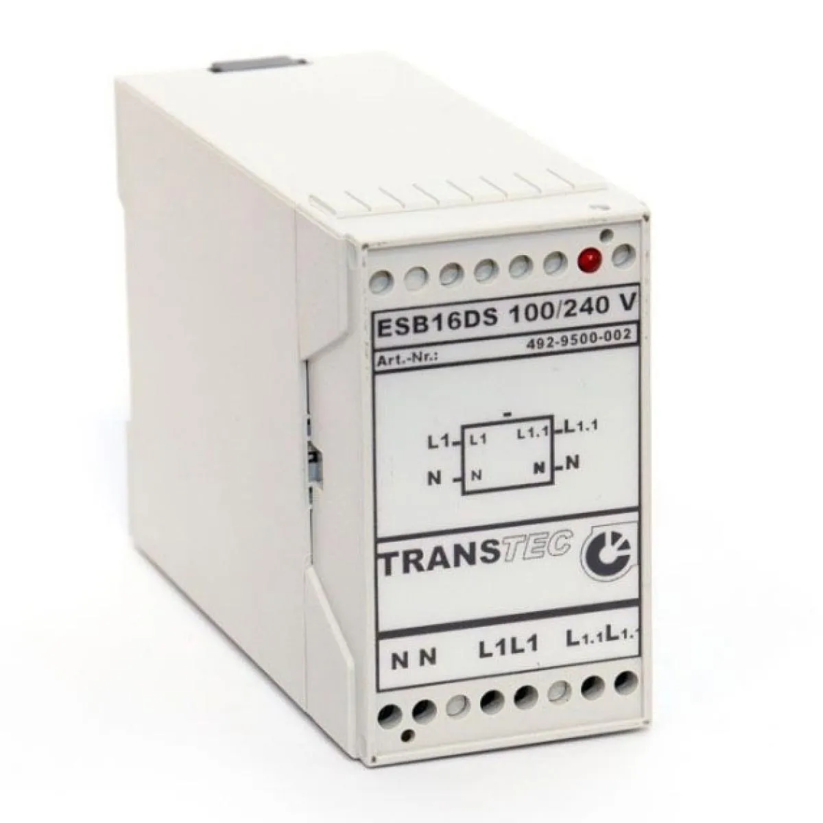 Inrush current limiter ESB-250/16TS for DIN rail