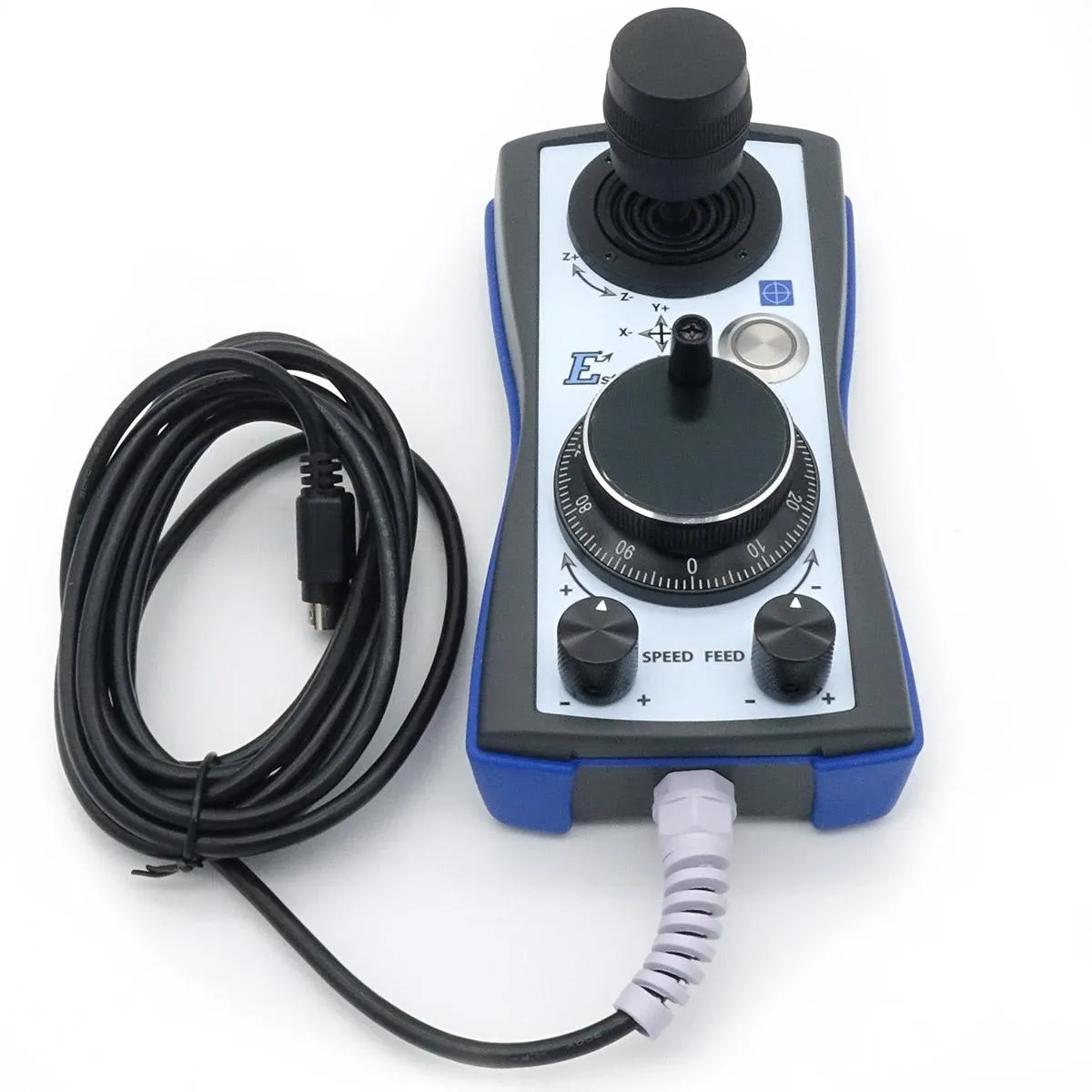 Estlcam Handrad mit 3m Kabel mit Joystick und Encoderrad