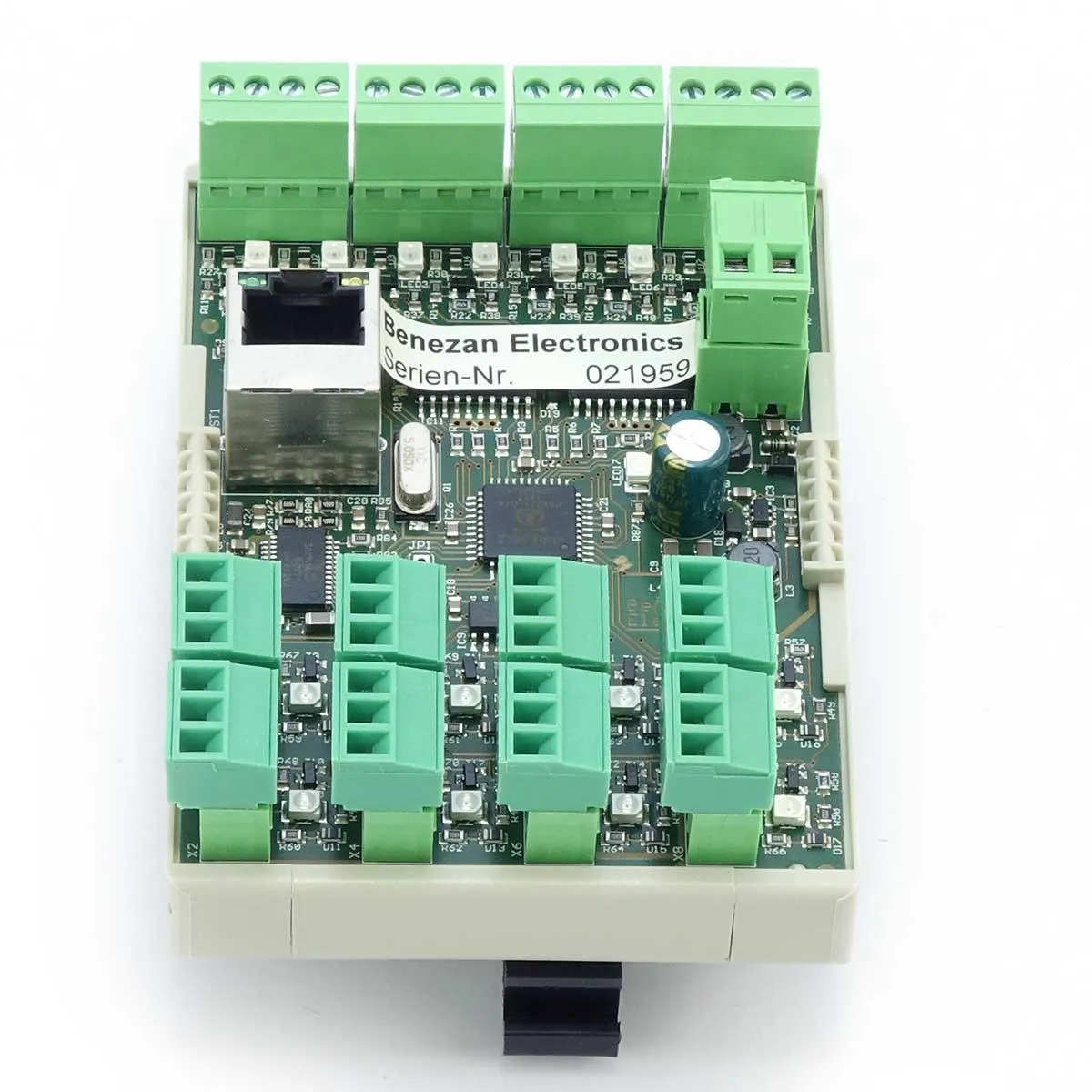 Beamicon I/O extension NETIOEXT with 8 inputs and 8 outputs