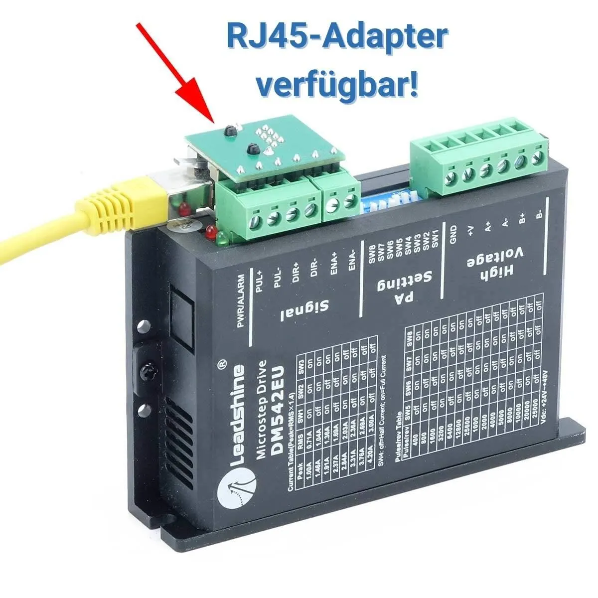 Closed Loop Schrittmotortreiber Leadshine CS-D808 30-80 V 8 A