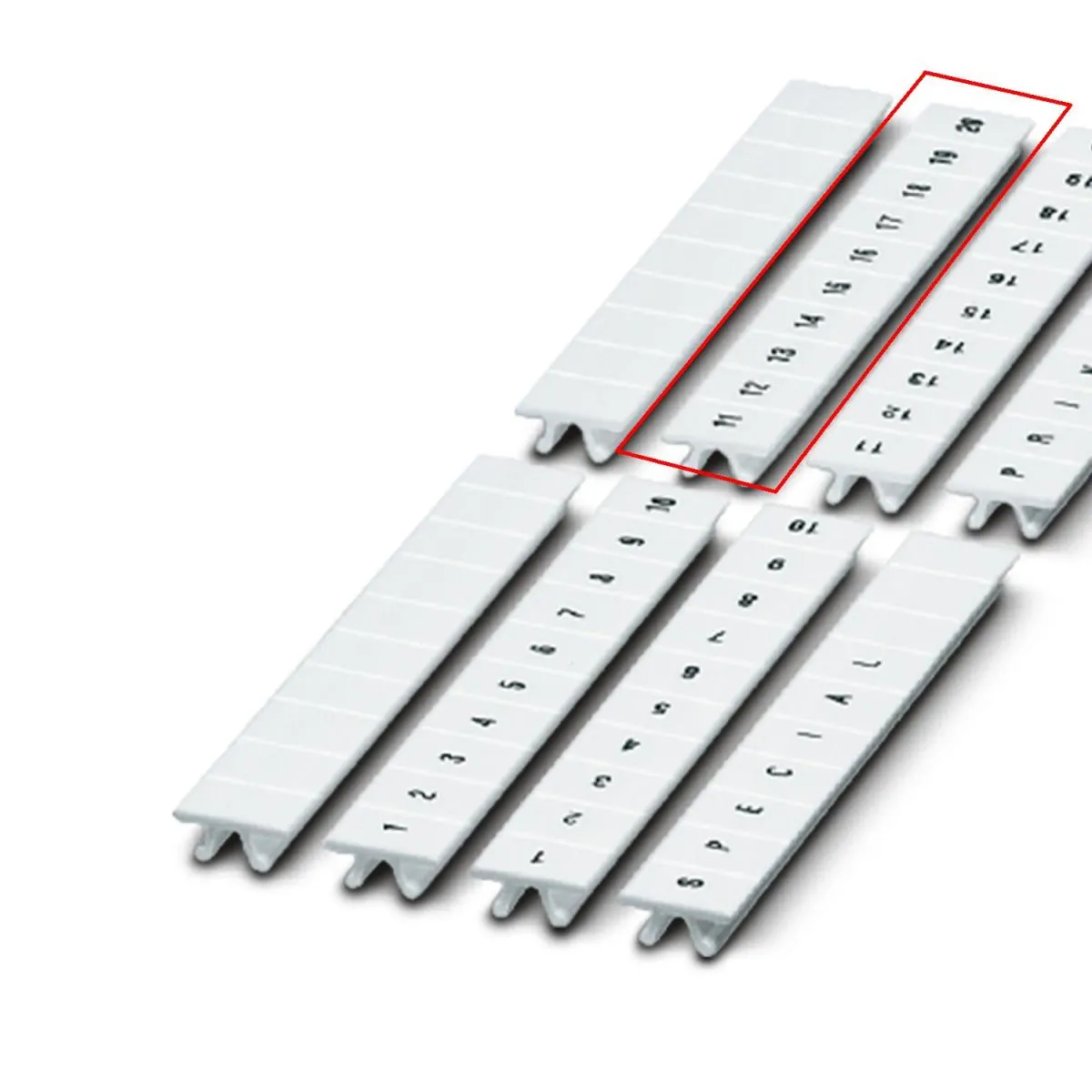 Phoenix 1050017 Labeling strips 11-20