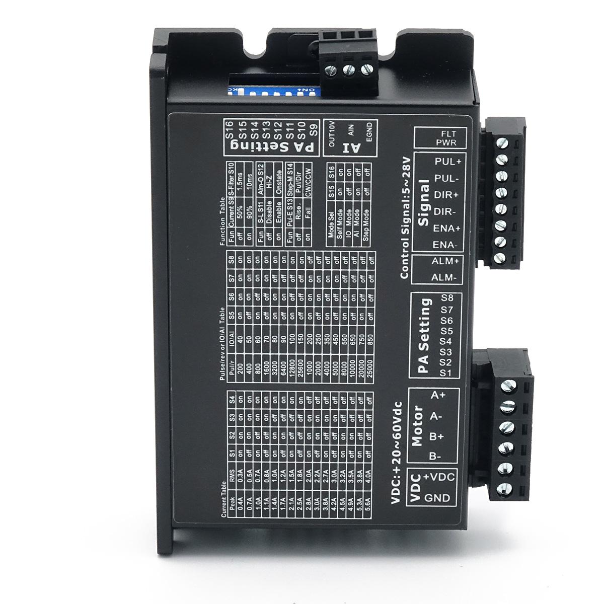 ACT AM556-IO Schrittmotor-Treiber mit 0-10V und Impulssteuerung