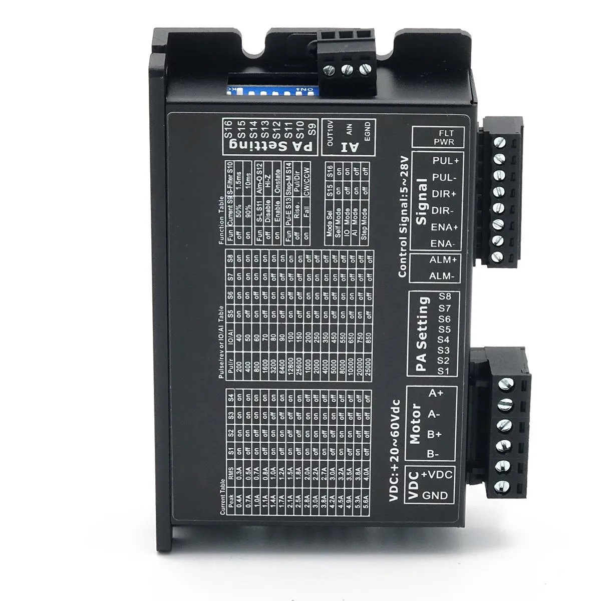 ACT AM556-IO Stepper Motor Driver with IO and Pulse Control