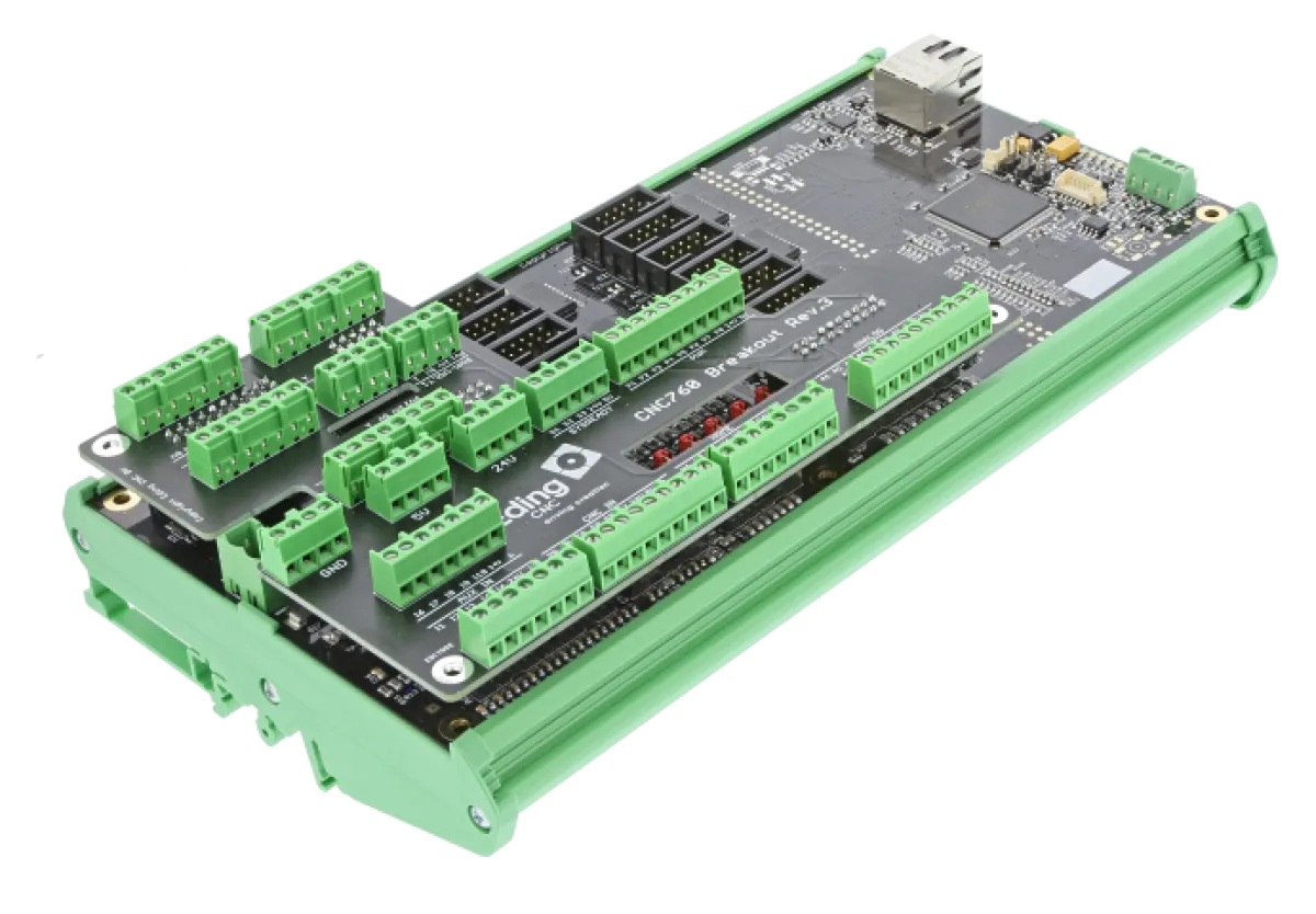 EdingCNC CNC760 DIN-Rail-Bracket