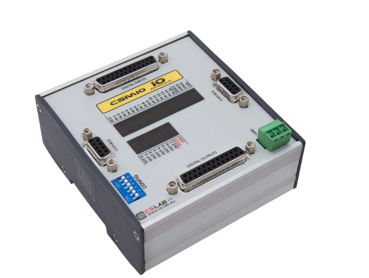 CSMIO-IO module – expansion module for additional inputs/outputs