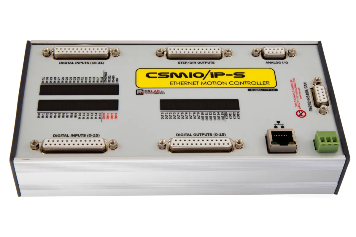 CSMIO IP-S 6-axis Motion Controller (STEP/DIR), Ethernet