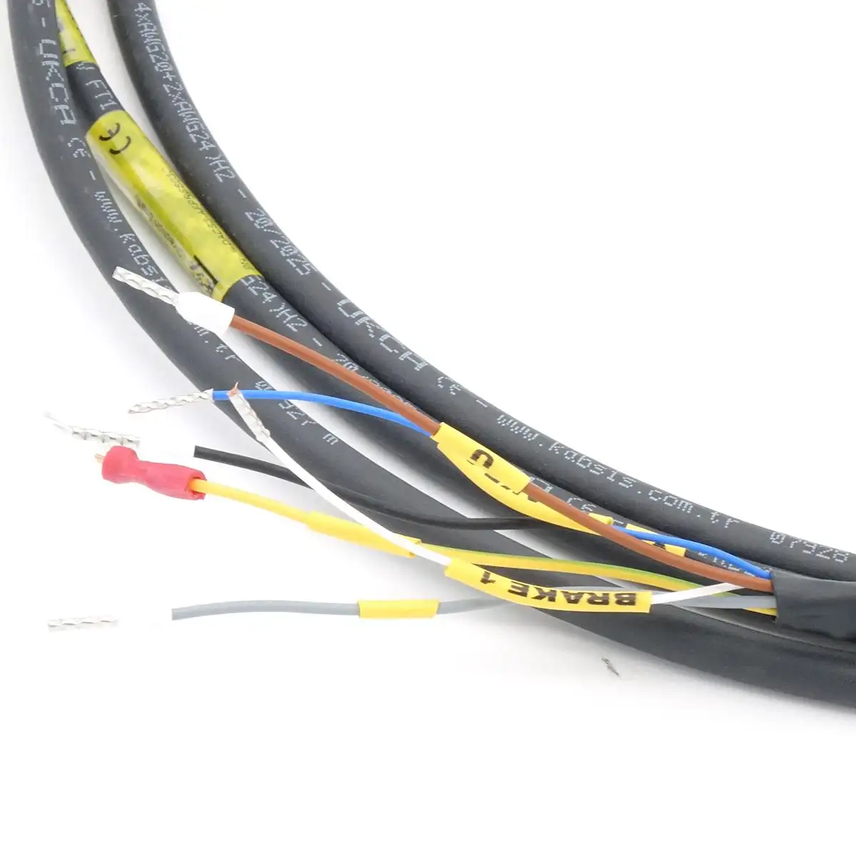 Power cable for Delta A3/B3 servo motor 100-1000 W ACS3-AFPRSSxx