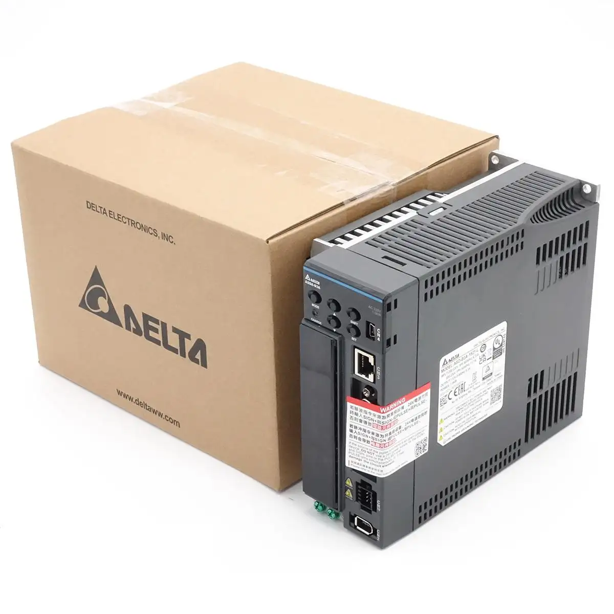 DELTA AC SERVO DRIVER ASD-B3A-1521-E ETHERCAT 1500 W 230 V