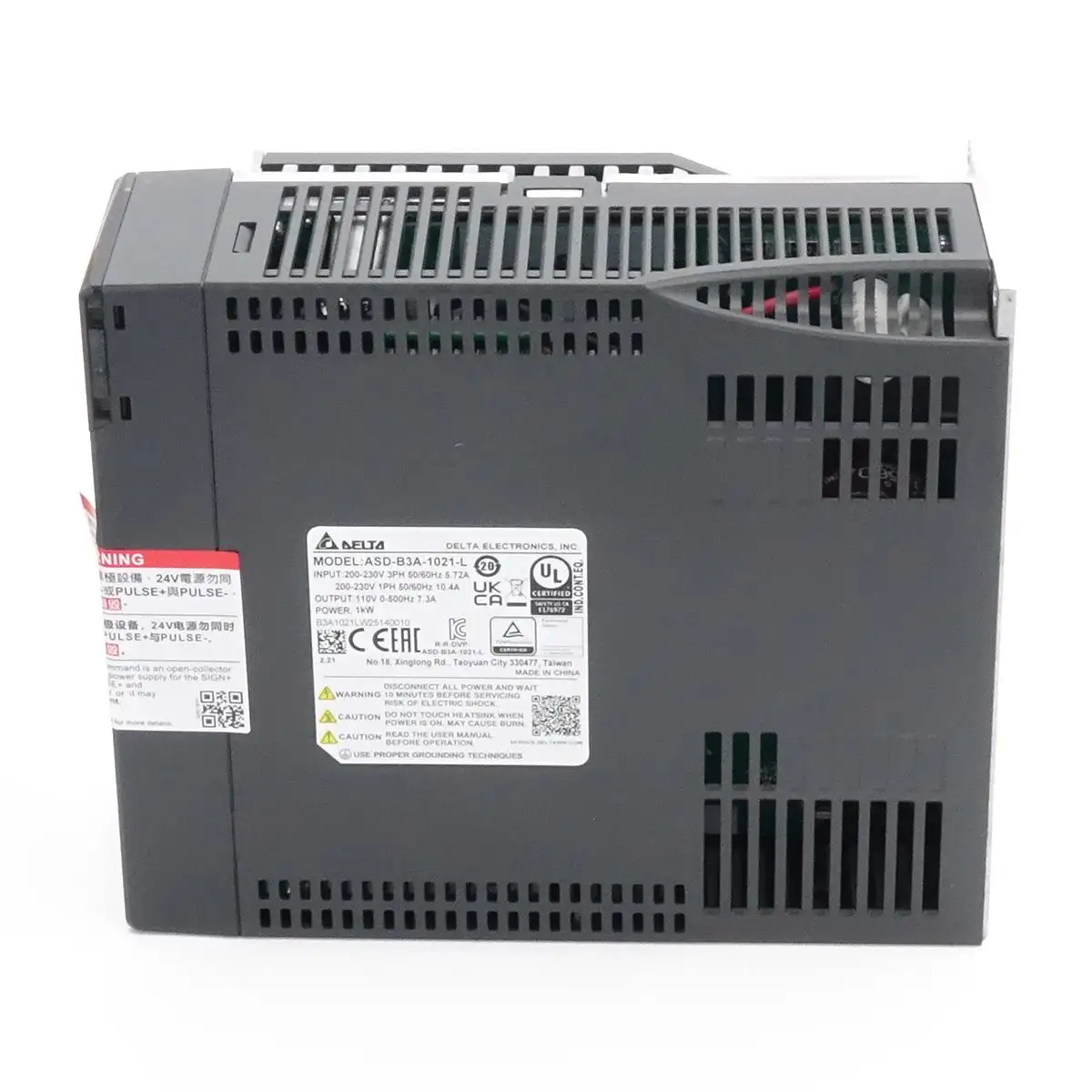 DELTA AC SERVO DRIVER ASD-B3A-1021-E ETHERCAT 1000 W 230 V
