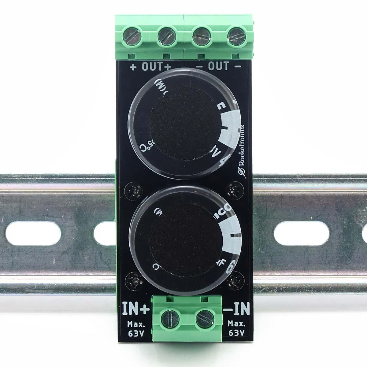 Buffer capacitor 9400uF / 63 V for DIN rail