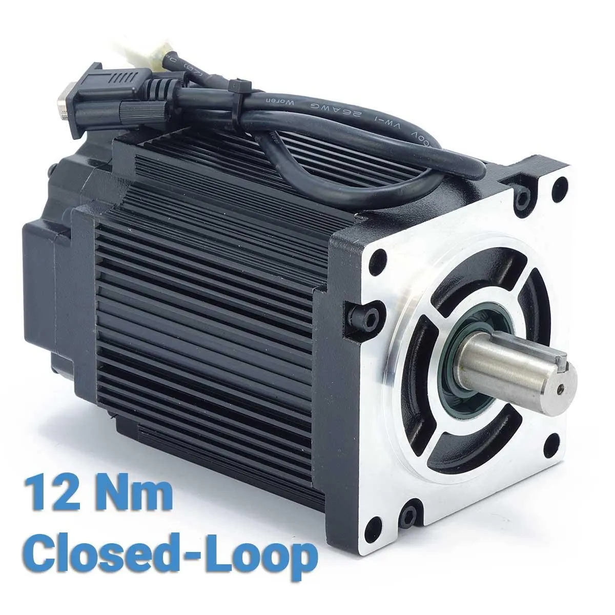 Driveset 12Nm closed-loop stepper motor, driver and cable