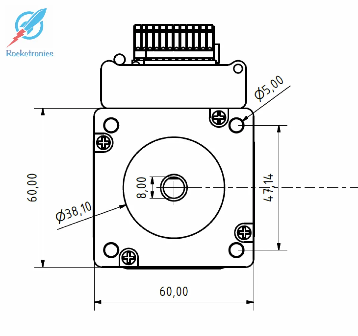 JMC Closed Loop Stepper Motor 3 Nm with Integrated Driver