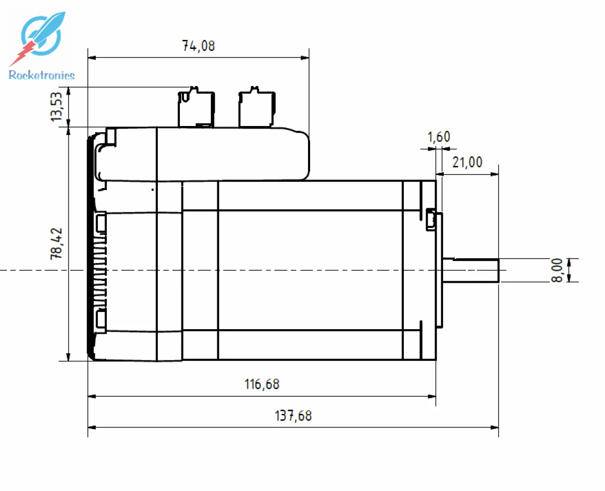 JMC Closed Loop Stepper Motor 3 Nm with Integrated Driver