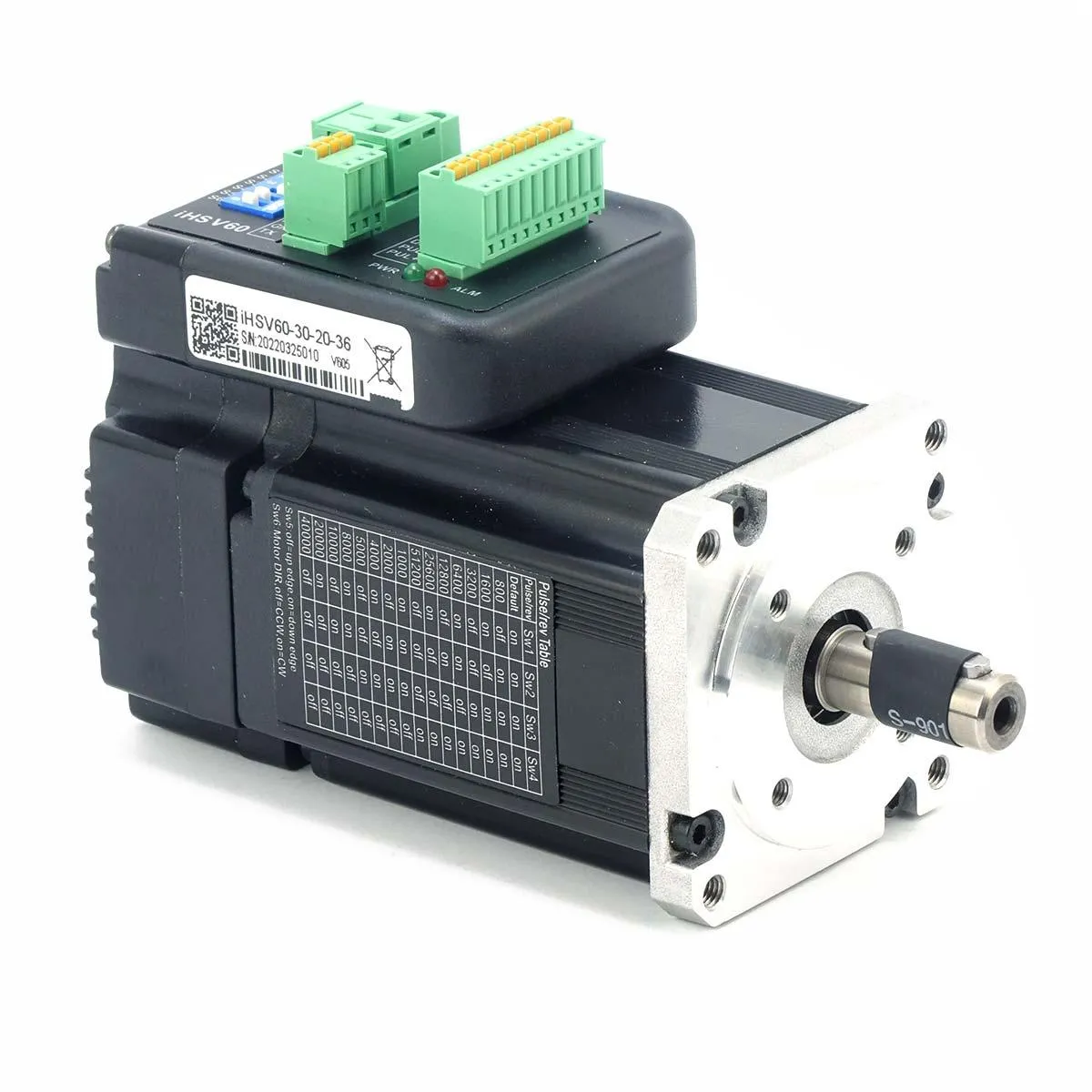 JMC Servomotor mit integriertem Treiber 200 Watt Softwareversion 6