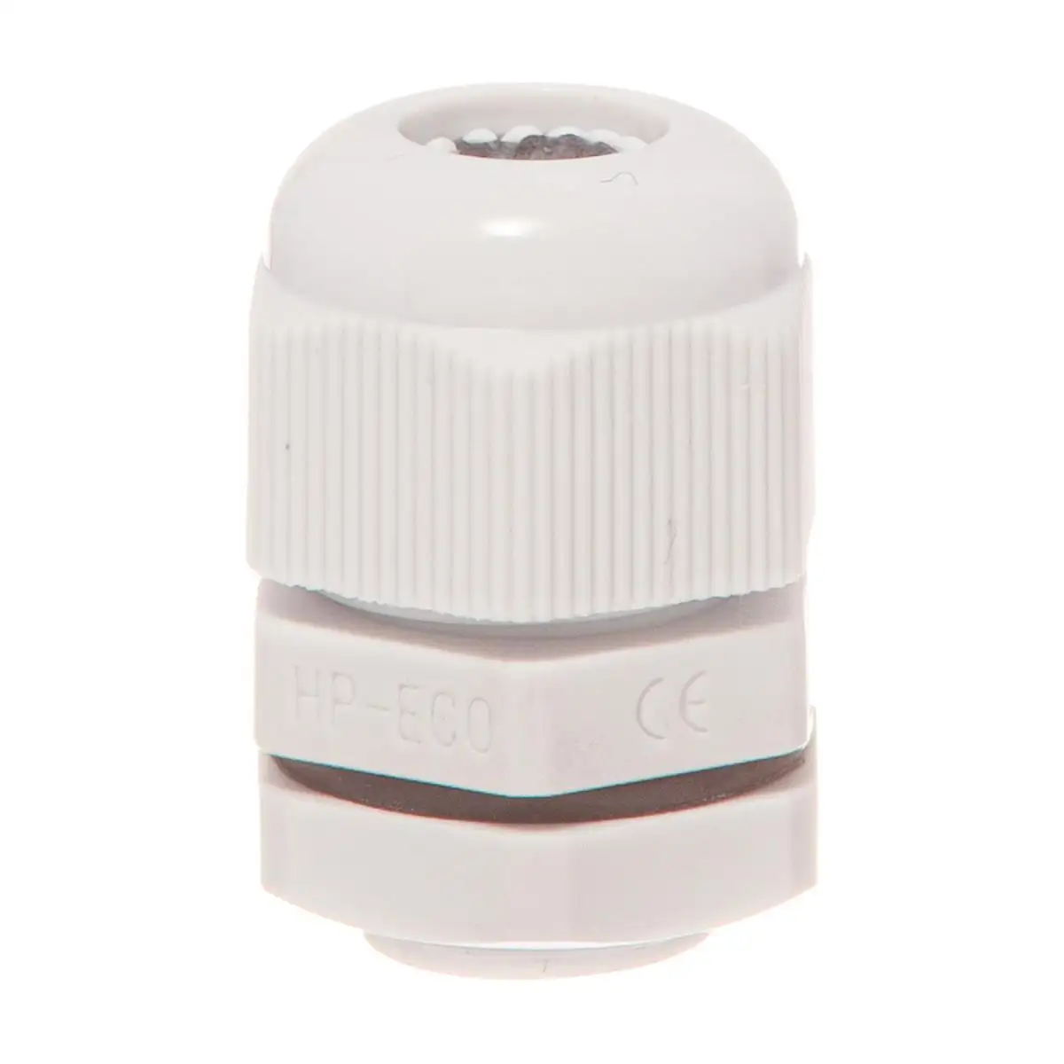 Cable gland M12x1.5 gray with nut, Ø3-6,5 mm