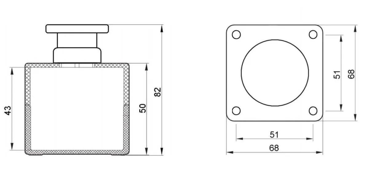 Emergency stop switch MSAL-B174
